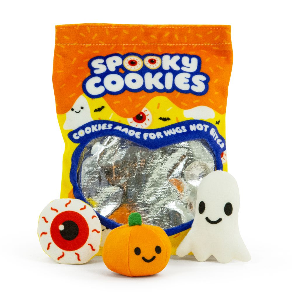 Keycraft Spooky Squishy Snacks Plush Bag – Halloween Sensory Toys