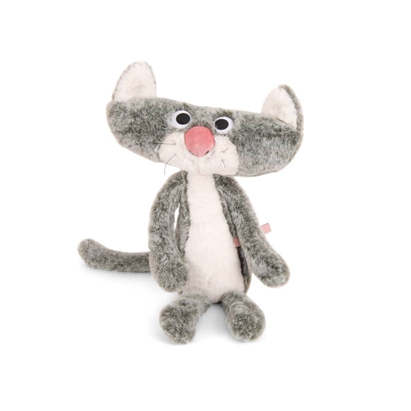 Moulin Roty Cat Plush Toy Flat Cat Stuffed Animal Collection