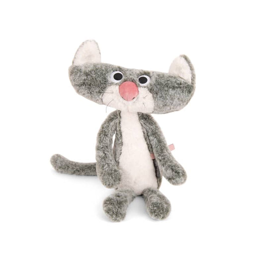 Moulin Roty Cat Plush Toy Flat Cat Stuffed Animal Collection