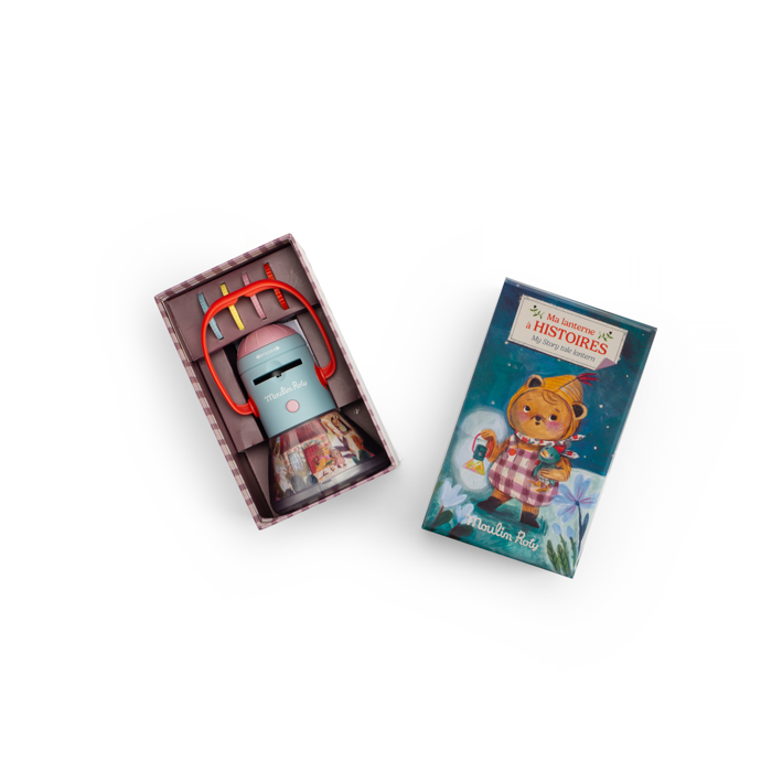 Les Minouchkas Lantern Story Tale And Shadow Projector Night Light 3 In One