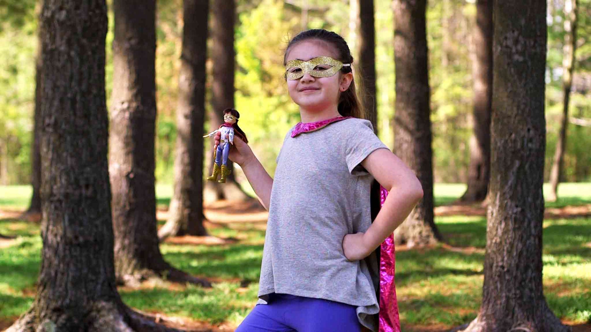 Lottie Super Hero Outfit Set – Kids Fashion Doll Clothes