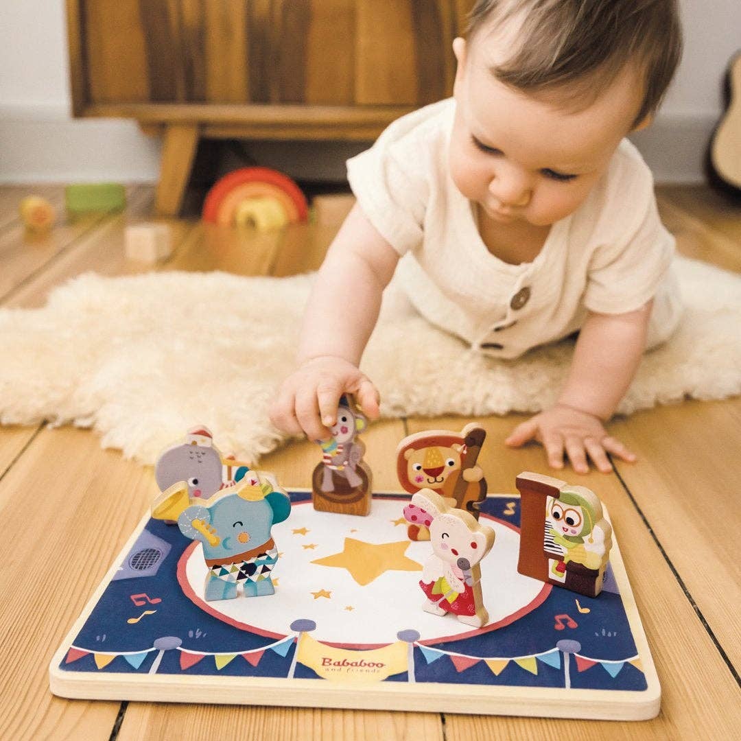 Bababoo and friends Band Play Figure Puzzle [12+ Months]