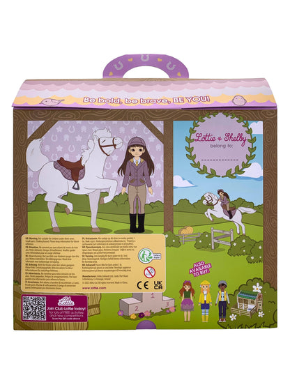 Lottie Pony Adventures Doll & Shelby Horse Set