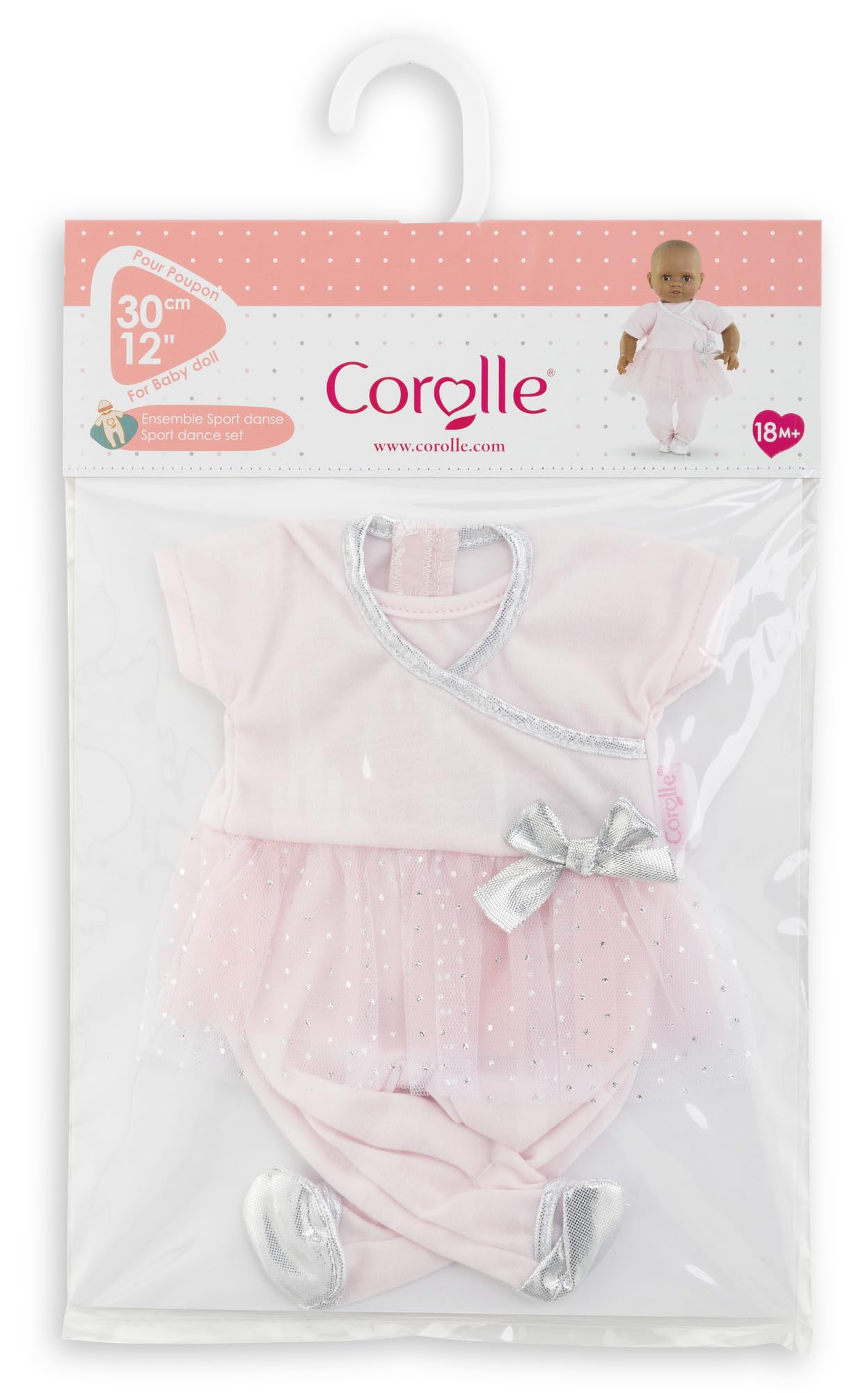Corolle Baby Doll Sport Dance Outfit – Pink
