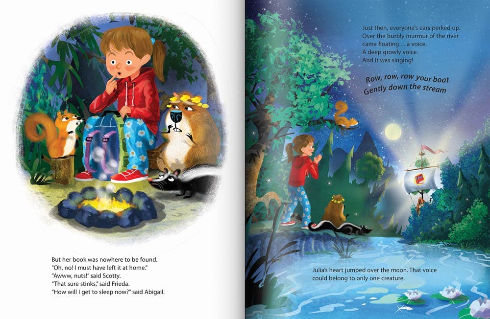 Starlit Trip to the Library