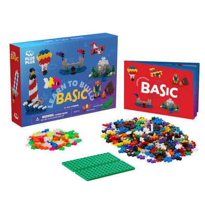 Plus-Plus Learn To Build Basic Building Set For Ages 5-12