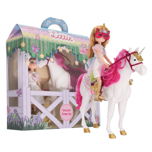 Olivia Unicorn Dress-Up Doll & Moonbeam Adventure Playset Charlie Anne's Closet 