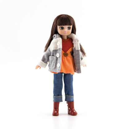 Walk in the Park Lottie Doll with Rescue Dog – Gold Collection