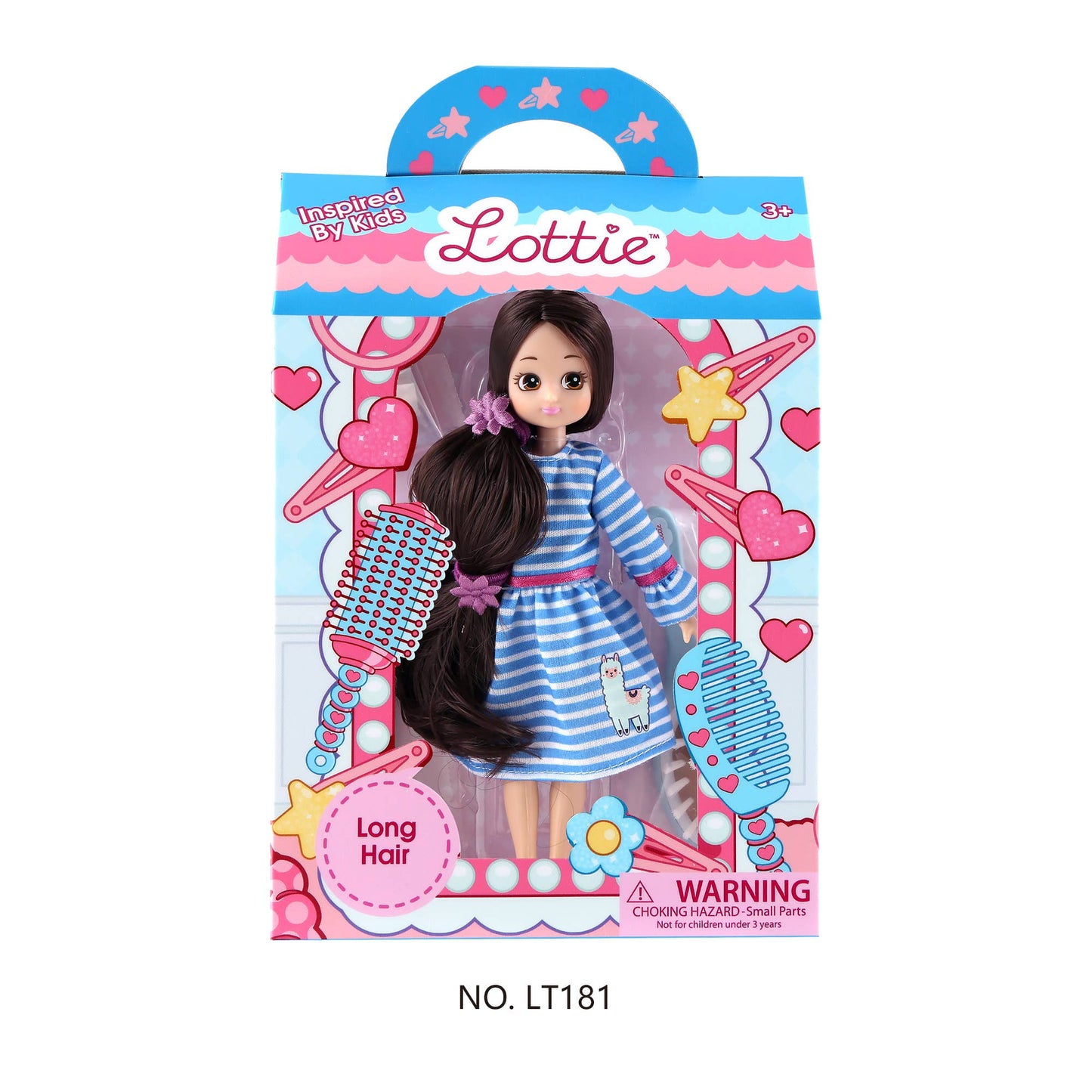 Realistic Long Hair Lottie Fashion Doll With Accessories