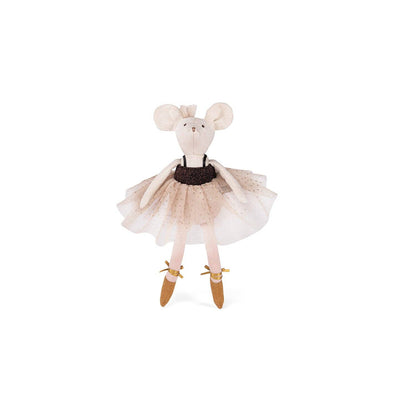 Moulin Roty The Little School Of Dance Doll Suitcase With Three Tutus And Mirror