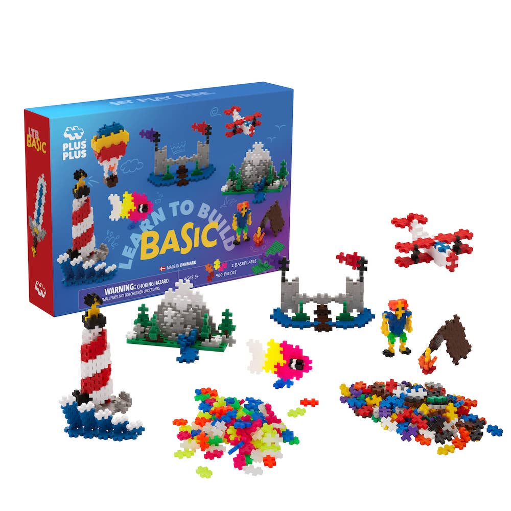 Plus-Plus Learn To Build Basic Building Set For Ages 5-12