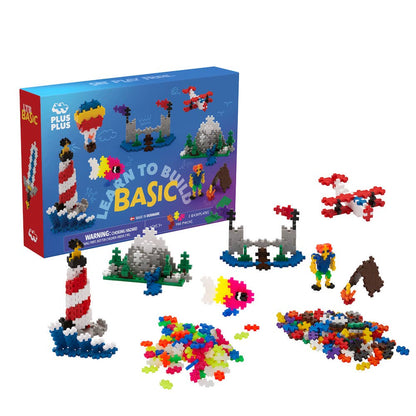 Plus-Plus Learn To Build Basic Building Set For Ages 5-12
