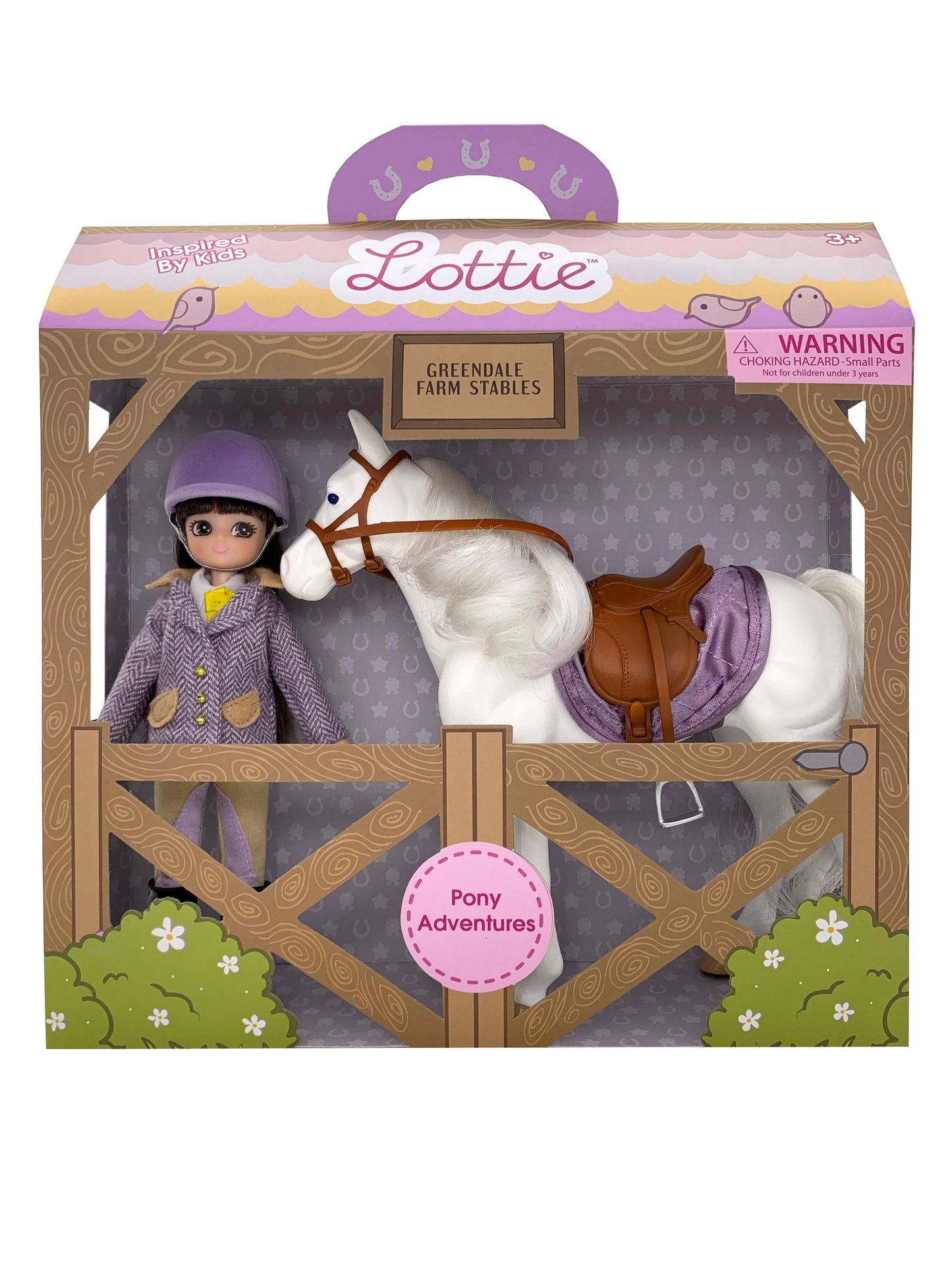 Lottie Pony Adventures Doll & Shelby Horse Set