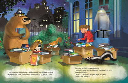 Starlit Trip to the Library