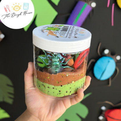Super Size Creepy Crawlers Sensory Dough Magical Jar