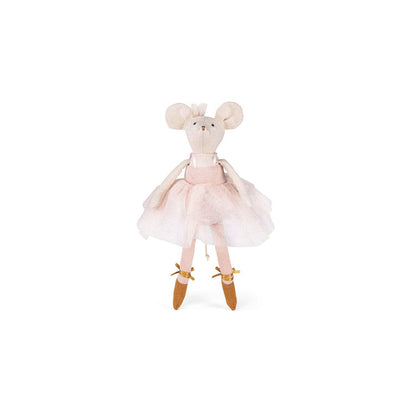 Moulin Roty The Little School Of Dance Doll Suitcase With Three Tutus And Mirror