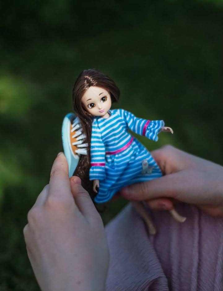 Realistic Long Hair Lottie Fashion Doll With Accessories