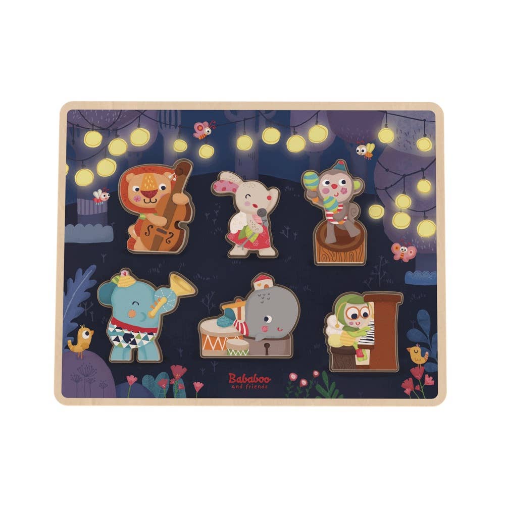 Bababoo and friends Band Play Figure Puzzle [12+ Months]