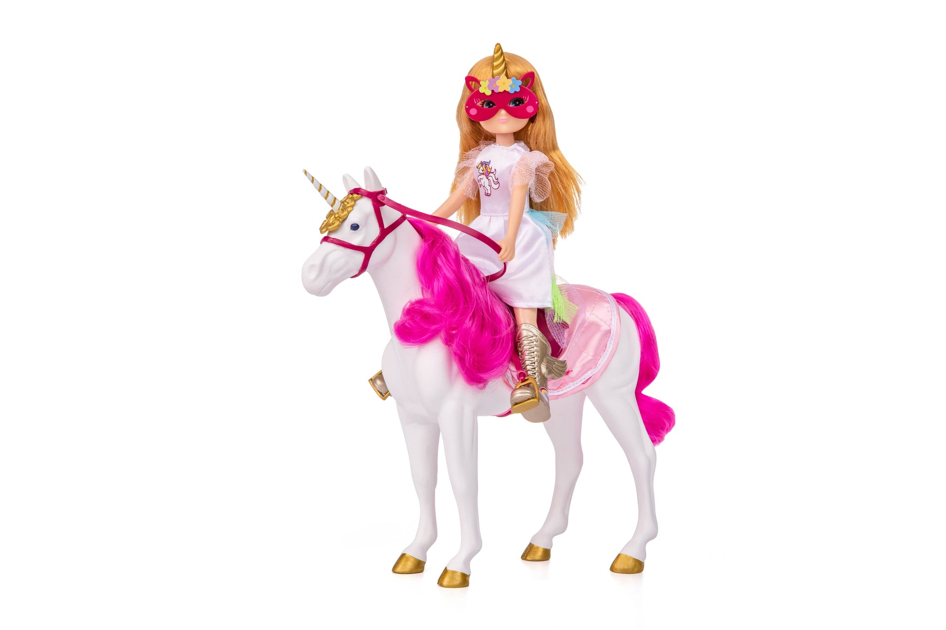 Olivia Unicorn Dress-Up Doll & Moonbeam Adventure Playset