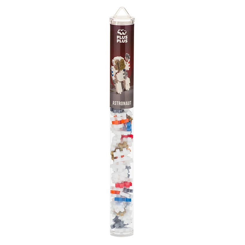 Plus Plus Astronaut Tube Set Seventy Pieces Apollo 11 Build Kit