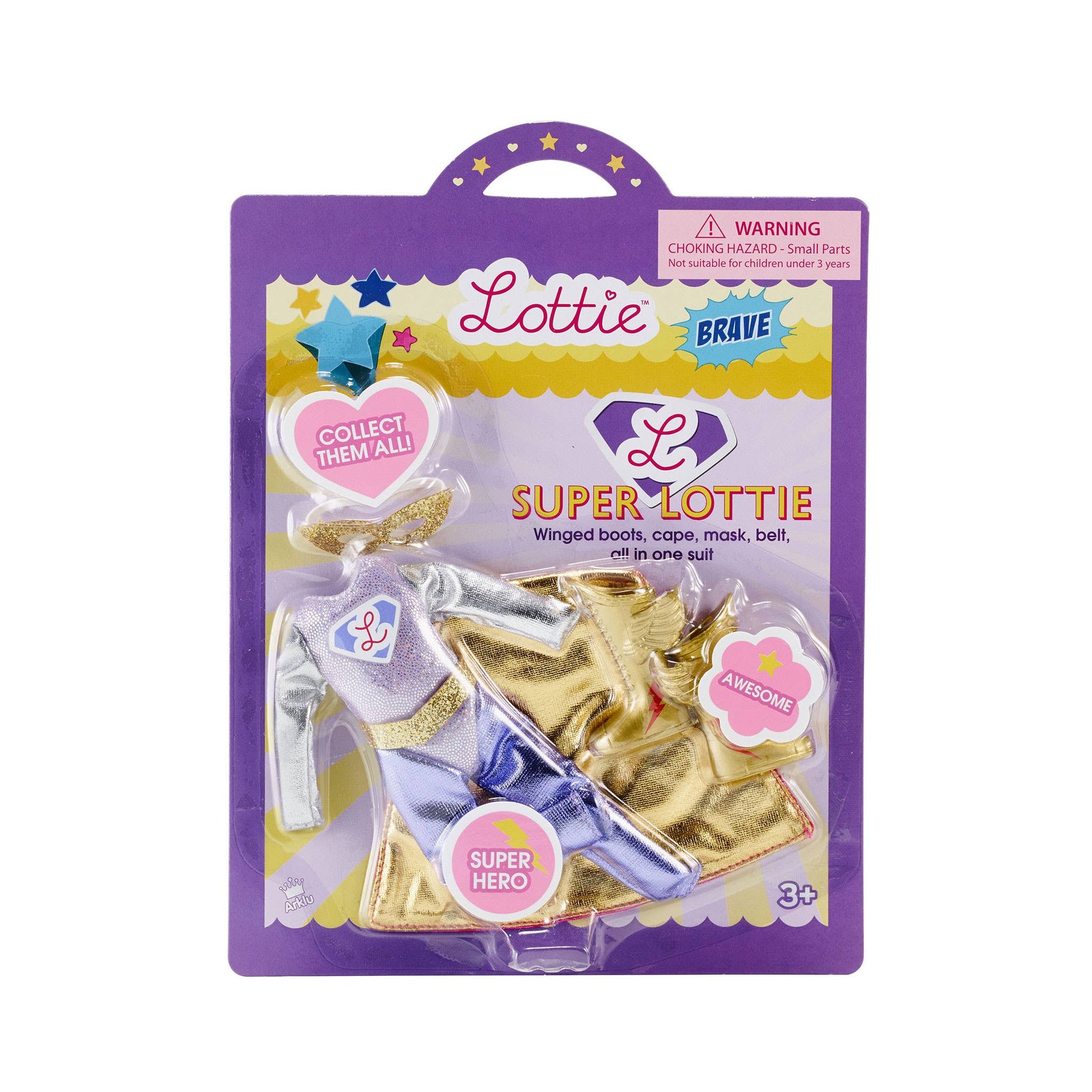 Lottie Super Hero Outfit Set – Kids Fashion Doll Clothes
