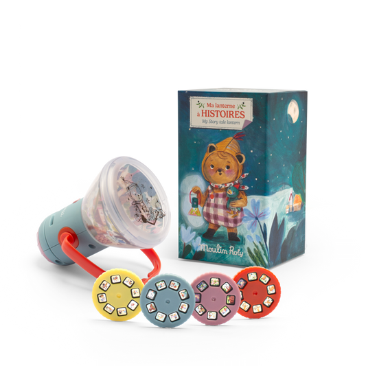 Les Minouchkas Lantern Story Tale And Shadow Projector Night Light 3 In One