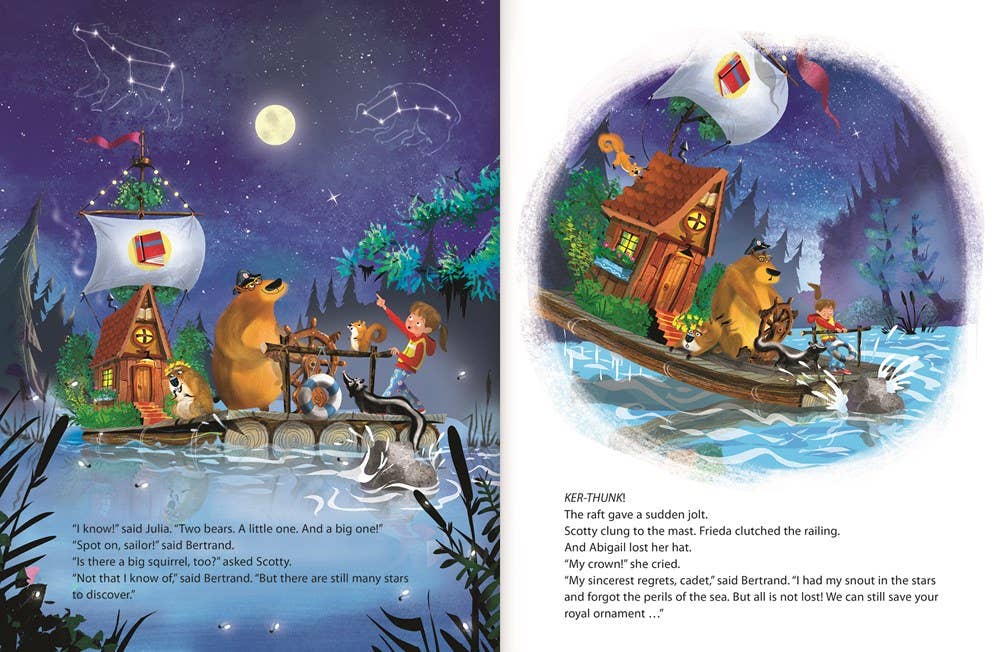 Starlit Trip to the Library