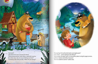 Starlit Trip to the Library