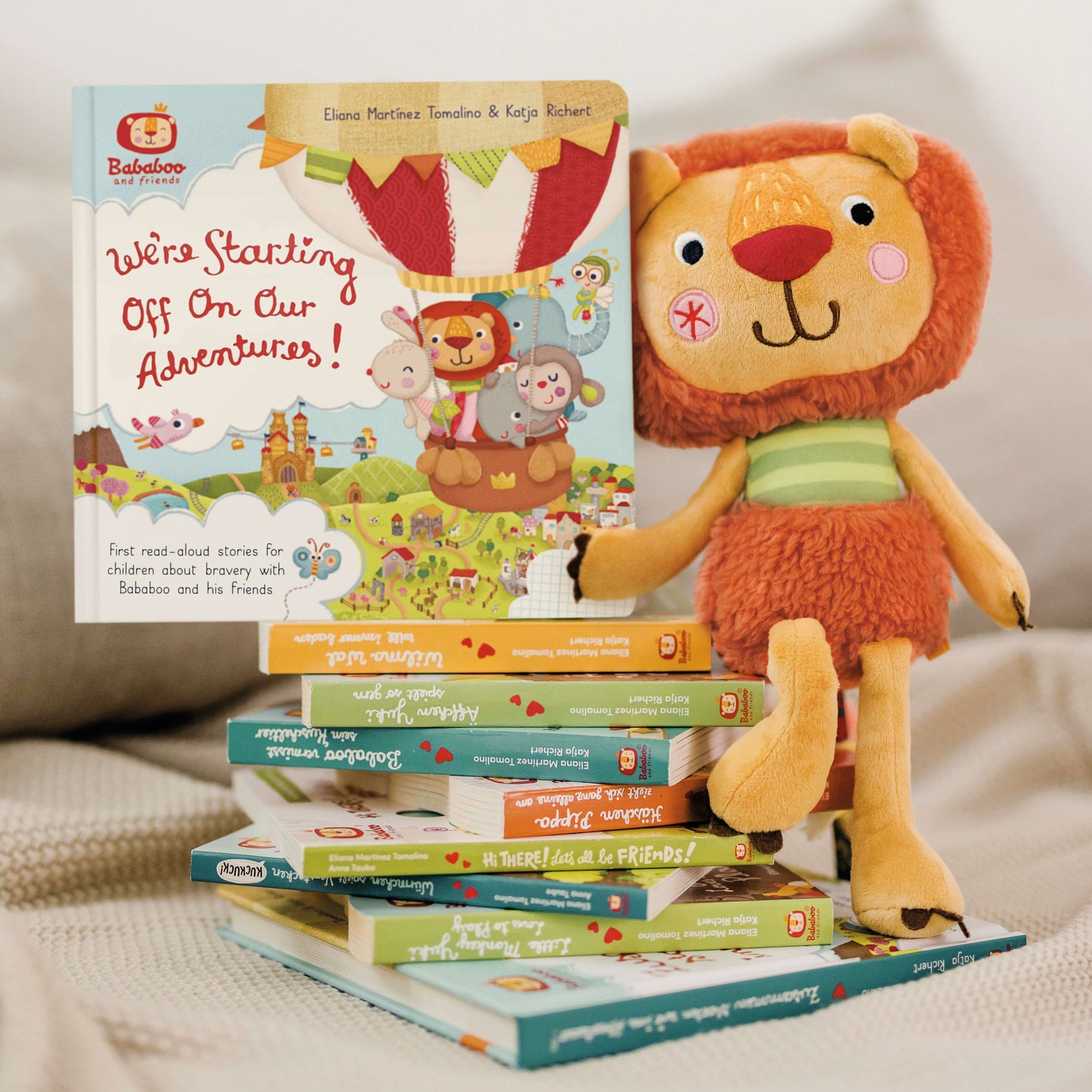 Bababoo Lion Best Friend Plush Character [0+ Months]