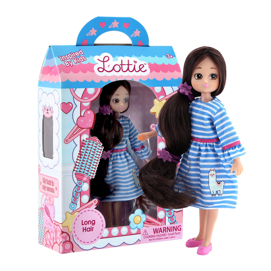 Realistic Long Hair Lottie Fashion Doll With Accessories Charlie Anne's Closet 