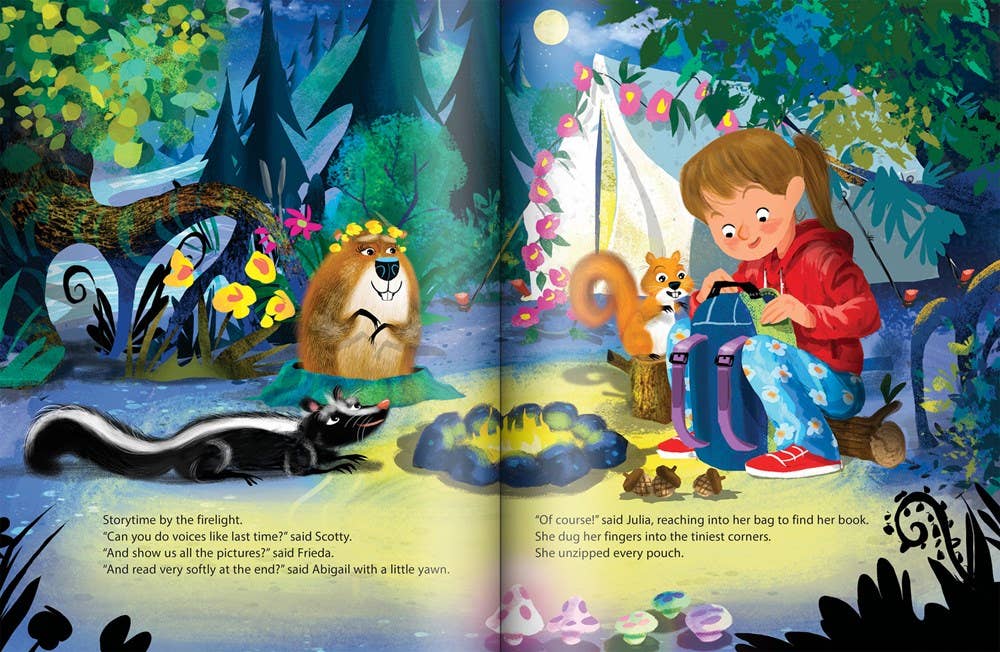 Starlit Trip to the Library