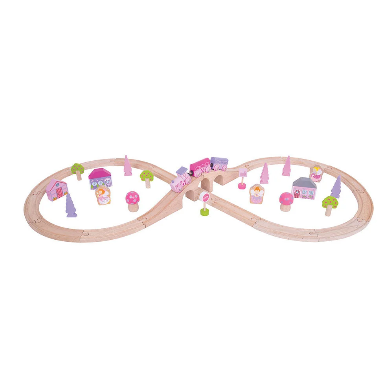 Bigjigs Rail Fairy Figure of Eight Wooden Train Set