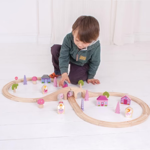 Bigjigs Rail Fairy Figure of Eight Wooden Train Set