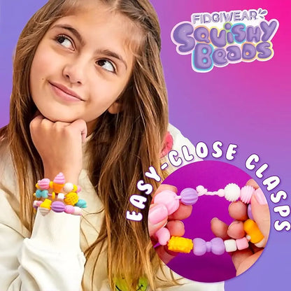Squishy Beads Fidget Jewelry Set | Sweety Scented Stretch Bracelet US Toy