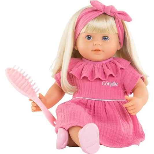 Corolle Jade 14” Baby Doll – Soft Vanilla-Scented Doll with Sleeping Eyes Corolle