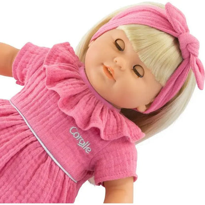 Corolle Jade 14” Baby Doll – Soft Vanilla-Scented Doll with Sleeping Eyes Corolle