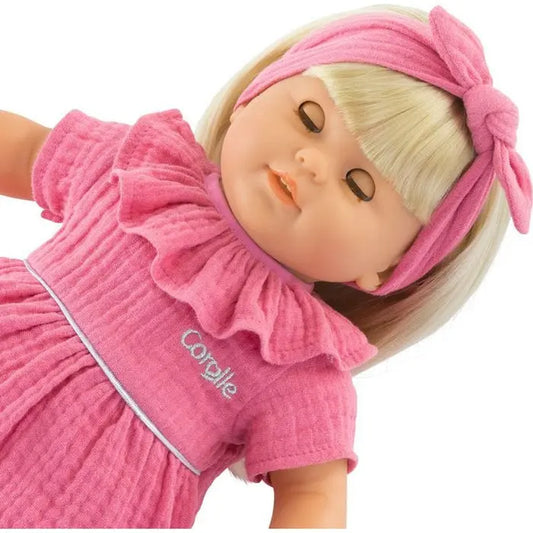 Corolle Jade 14” Baby Doll – Soft Vanilla-Scented Doll with Sleeping Eyes Corolle
