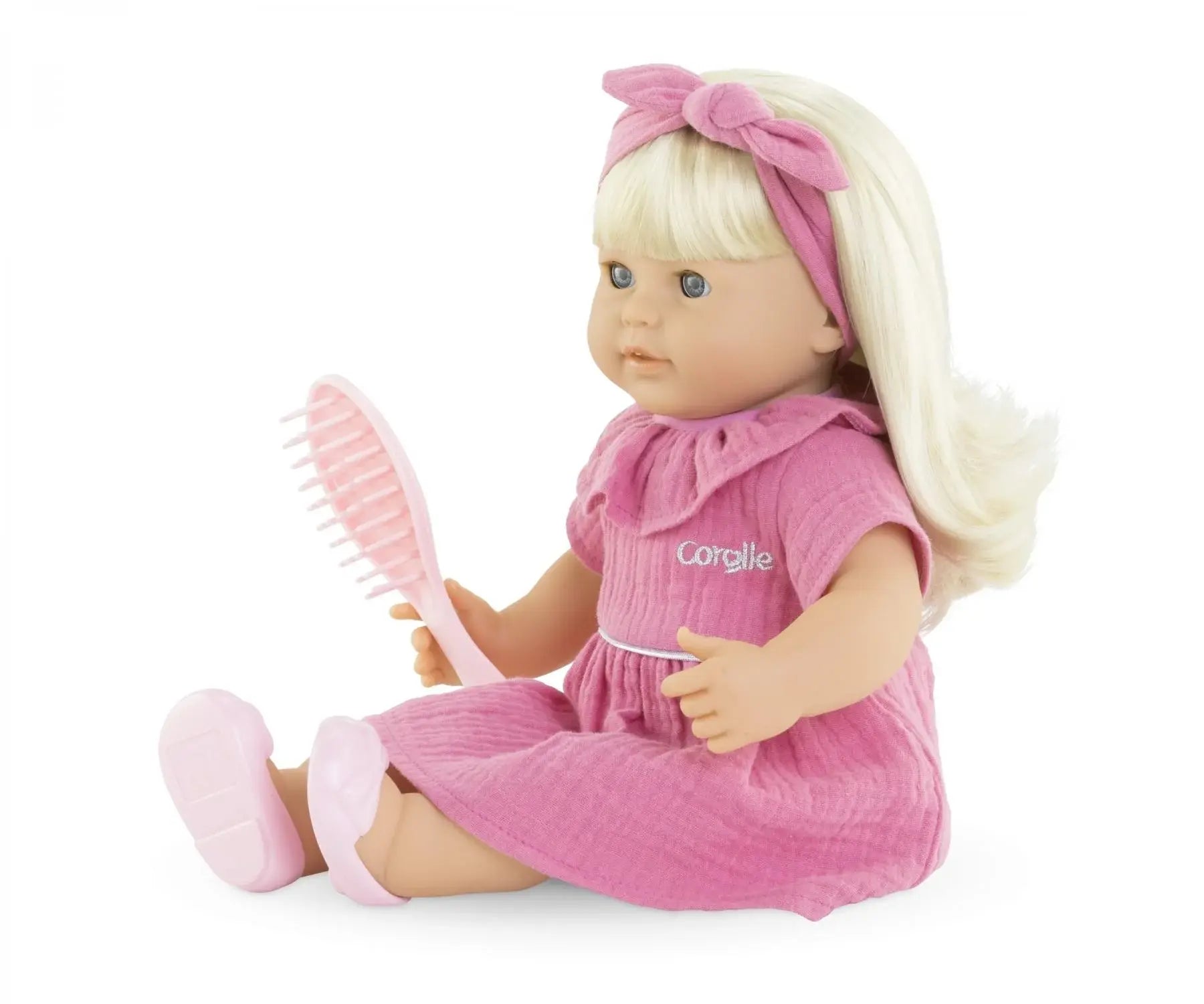 Corolle Jade 14” Baby Doll – Soft Vanilla-Scented Doll with Sleeping Eyes Corolle