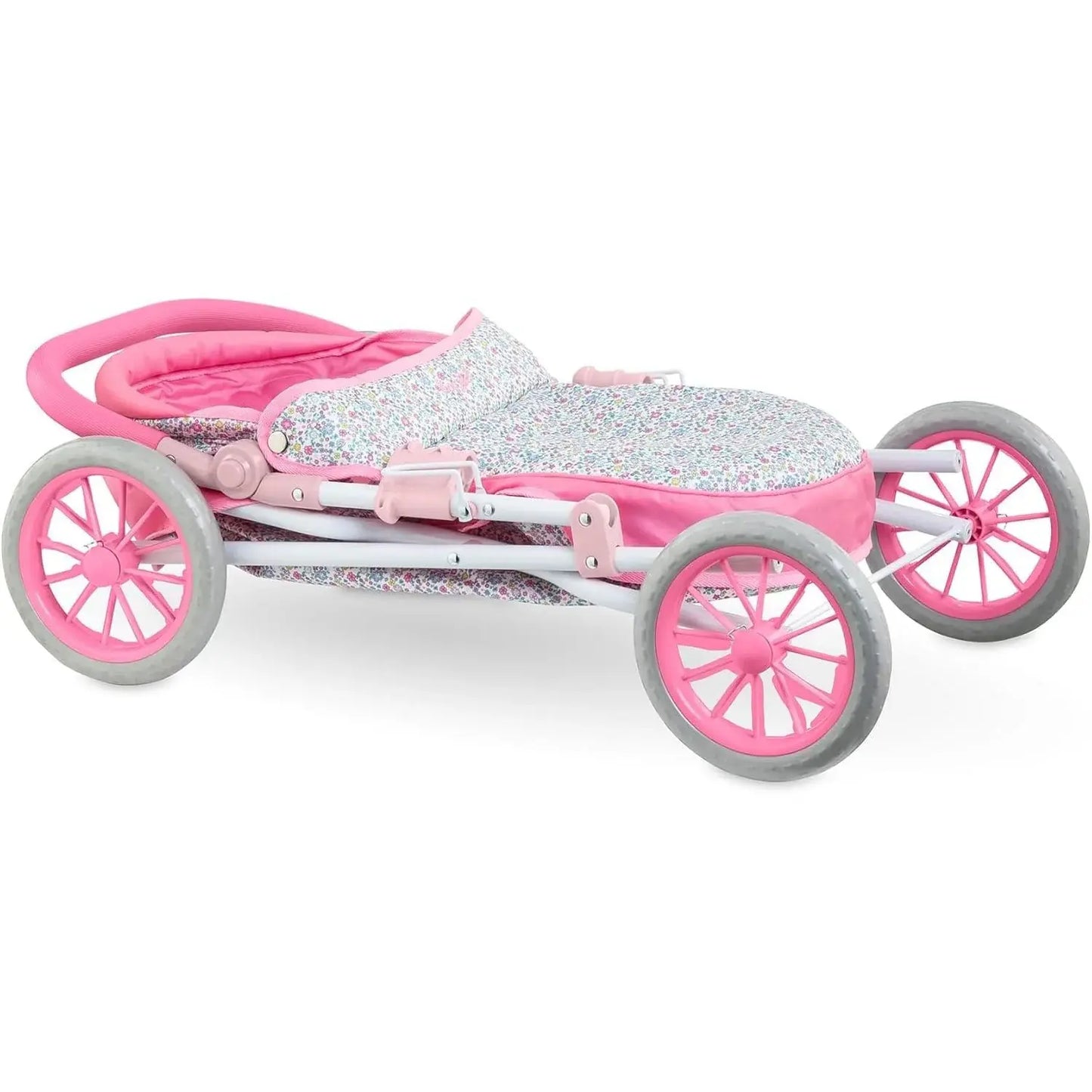 Corolle Floral Baby Doll Stroller & Pram – Fits 12”–20” Dolls Corolle