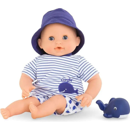 Corolle Marin Bebe Bath Doll 12” | Vanilla-Scented Bath Baby Doll Corolle