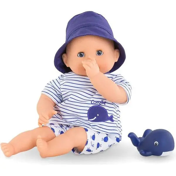 Corolle Marin Bebe Bath Doll 12” | Vanilla-Scented Bath Baby Doll Corolle