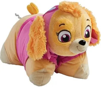 Paw Patrol Skye Pillow Pet Plush Folding Pillow – Soft Stuffed Animal & Kids Travel Pillow