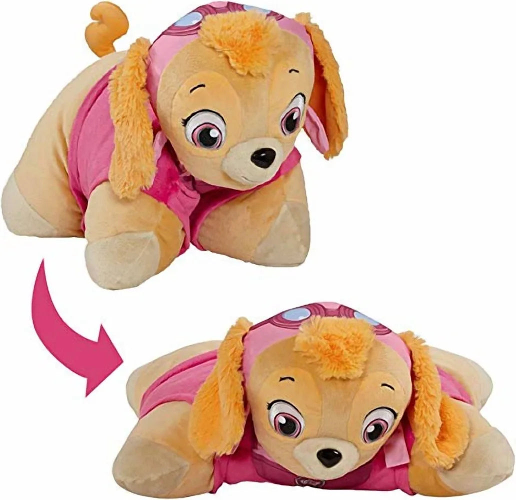 Paw Patrol Skye Pillow Pet Plush Folding Pillow – Soft Stuffed Animal & Kids Travel Pillow