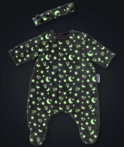 Corolle Glow-in-the-Dark Doll Pajamas | 12” & 14”