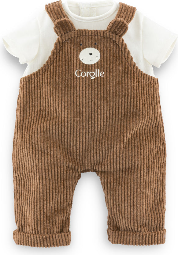 Corolle Bear Overalls | 12” & 14”