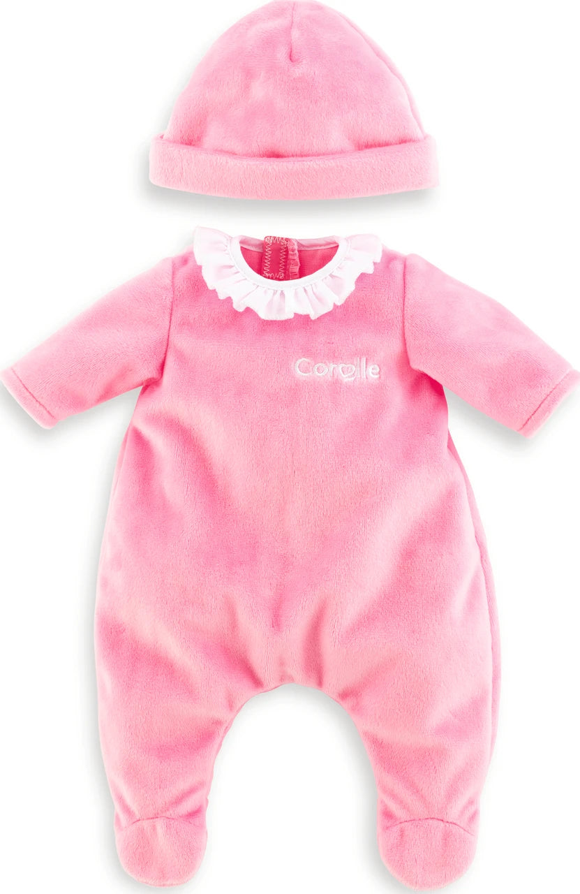Corolle 12-Inch Baby Doll Pink Pajamas