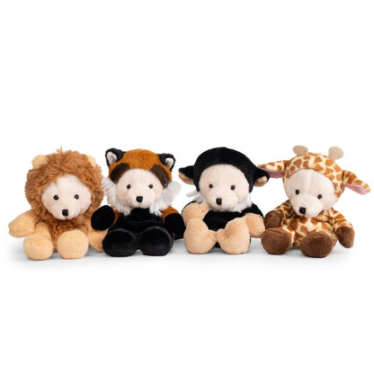 Little Living Nature Play Dress-Up Safari Animal Plush