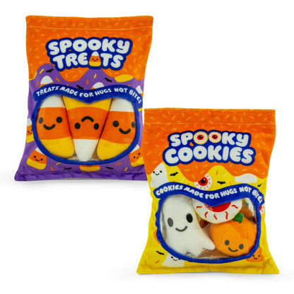 Keycraft Spooky Squishy Snacks Plush Bag – Halloween Sensory Toys