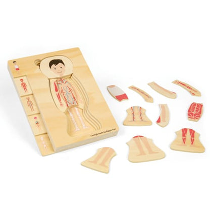 Bigjigs Anatomy Puzzle - Boy