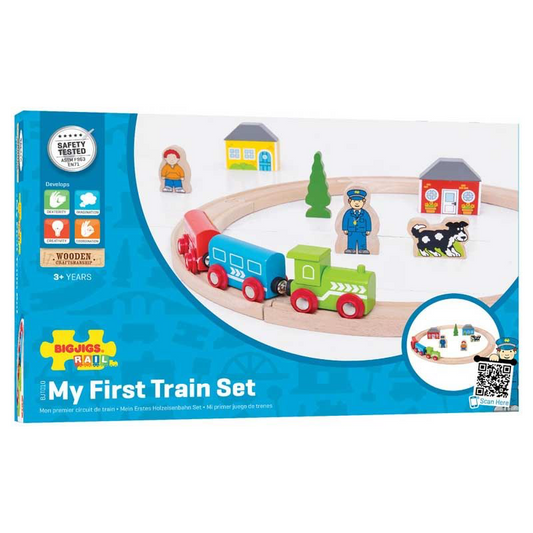 Bigjigs Rail My First Train Set Charlie Anne's Closet 